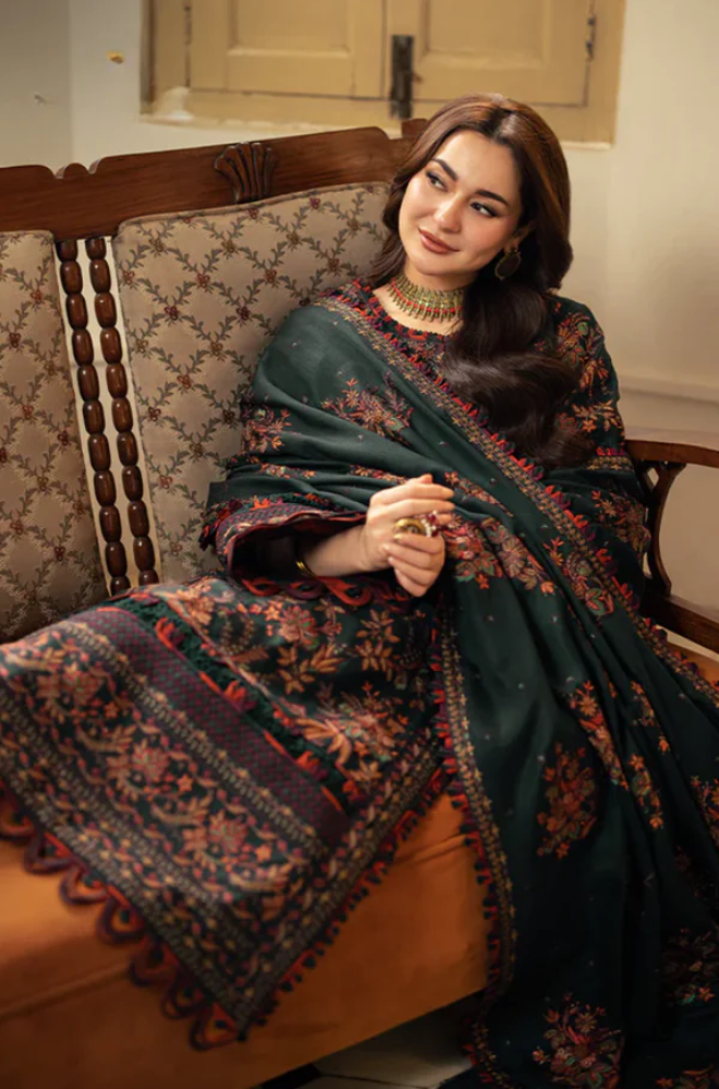 Asim Jofa - 3PC Lawn Embroidered Suit -UPAF059
