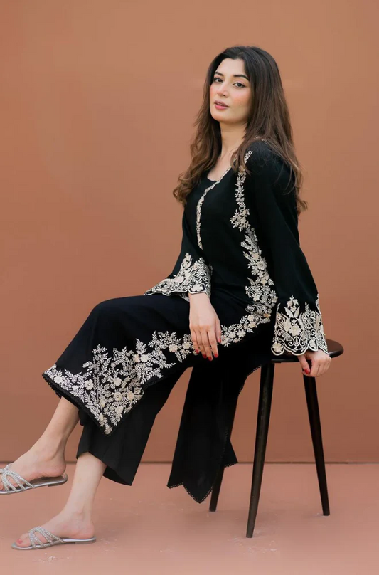 Shanzy 2 Piece - Lawn Embroidered Suit (Unstitched) - UA017