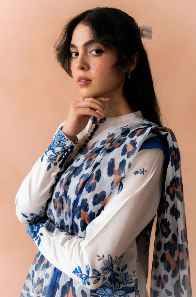 Coco by Zara Shahjahan -3PC Lawn Digital Printed Suit (Unstitched) - UPHB0150