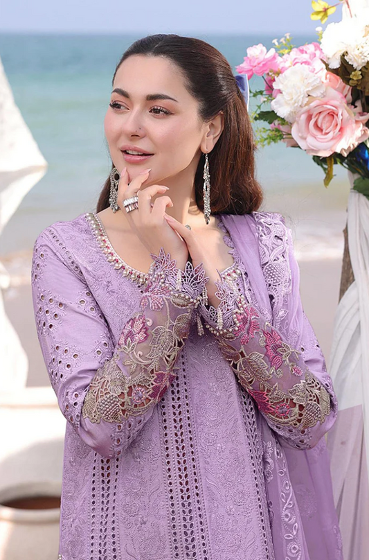 Imrozia - 3PC Unstitched Dhanak Embroidered Suit - US144