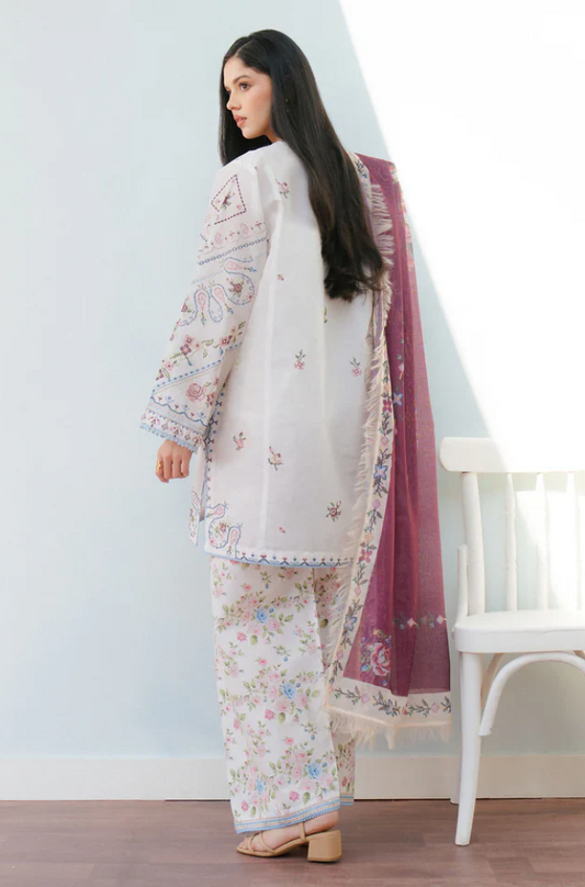 Coco by Zara Shahjahan - 3PC Lawn Digital Printed Suit (Unstitched) - UH050