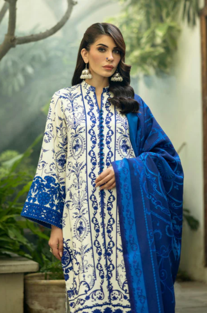 Zainab Chottani- 3PC Lawn Digital Printed Suit-UPHB051