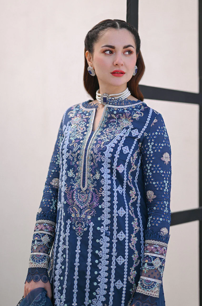 3 Piece - Lawn Embroidered Suit - UPJ009