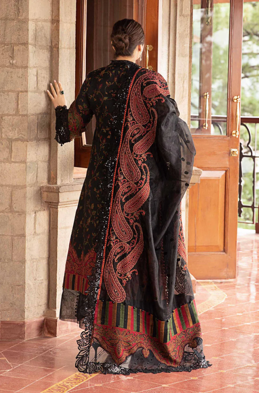 Maria.B - 3PC Lawn Digital Printed Suit (Unstitched) - UPHB0141