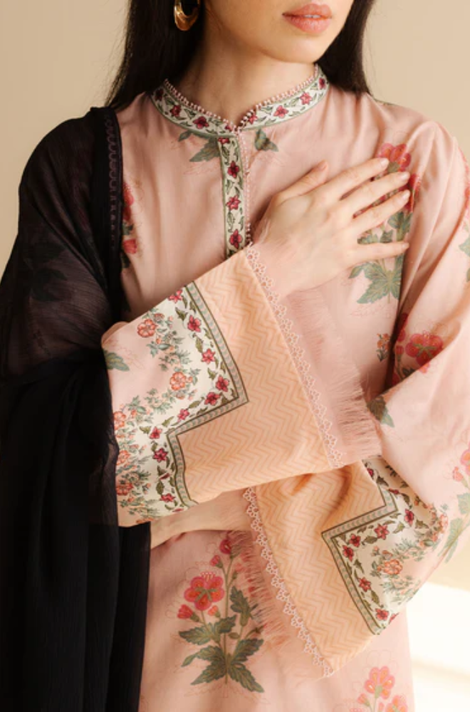 Coco by Zara Shahjahan -3PC Lawn Digital Printed Suit (Unstitched) - UPHB0147