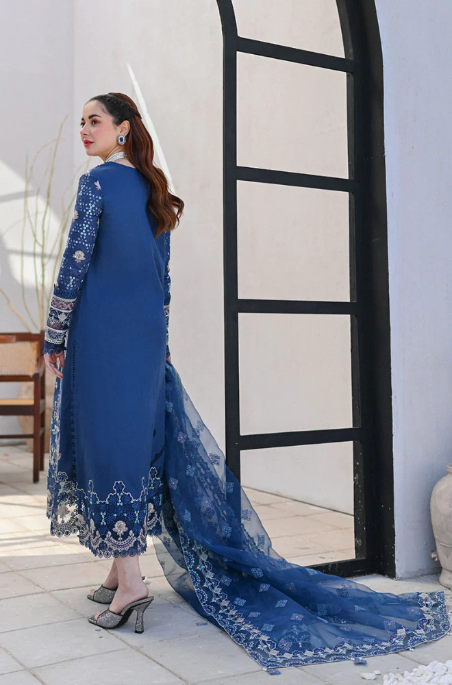 3 Piece - Lawn Embroidered Suit - UPJ009