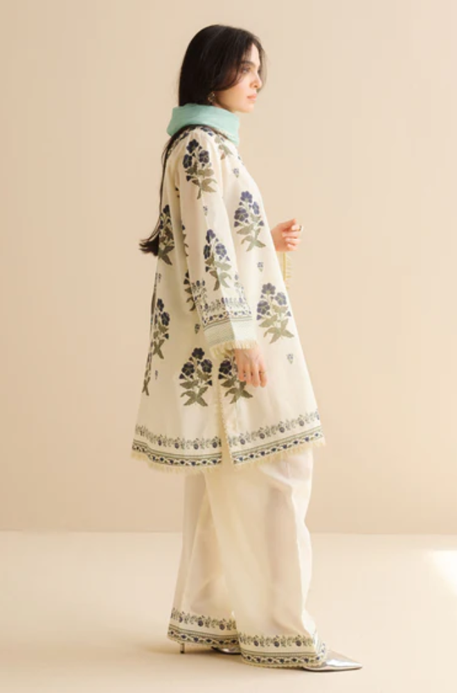 Coco by Zara Shahjahan -3PC Lawn Digital Printed Suit (Unstitched) - UPHB0148