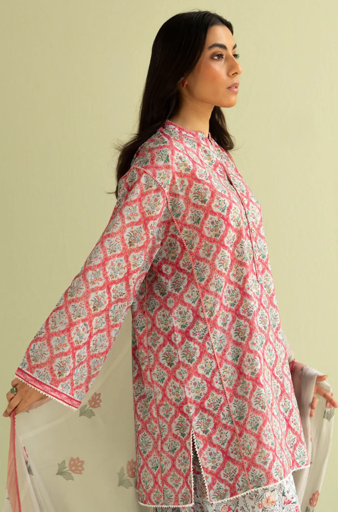 Coco by Zara Shahjahan -3PC Lawn Digital Printed Suit (Unstitched) - UPHB0149