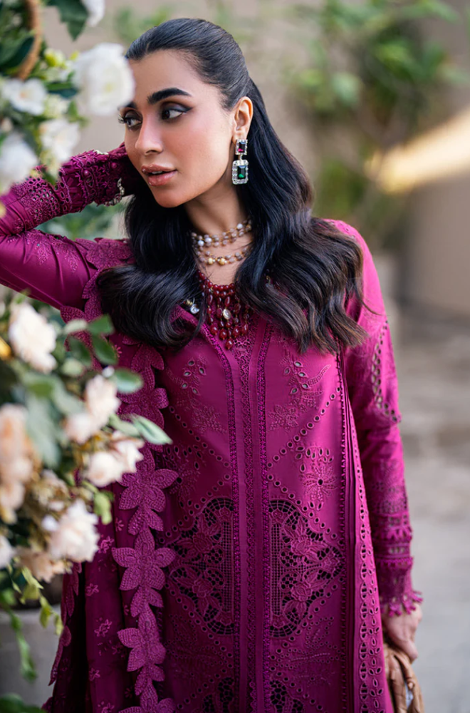 3 - Piece Lawn ChickenKari Embroidered Suit - UPA020