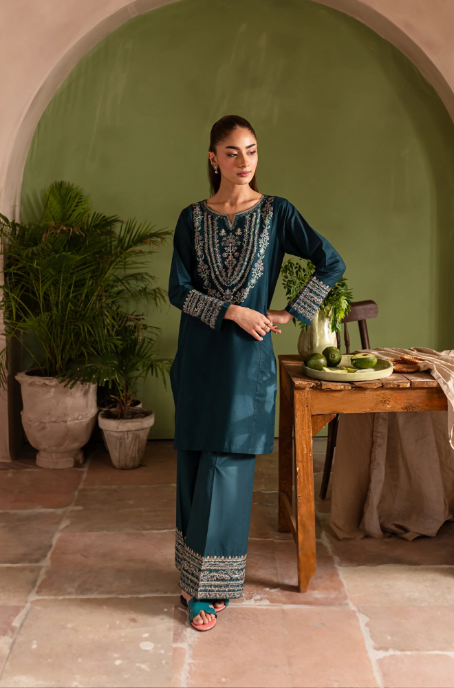 Batik - 2PC Lawn Embroidered Suit - UPS037
