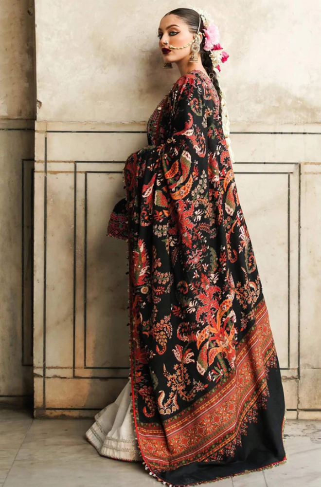 Hussain Rehar - 3PC Lawn Embroidered Suit -UPBF052