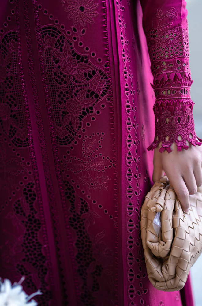 3 - Piece Lawn ChickenKari Embroidered Suit - UPA020