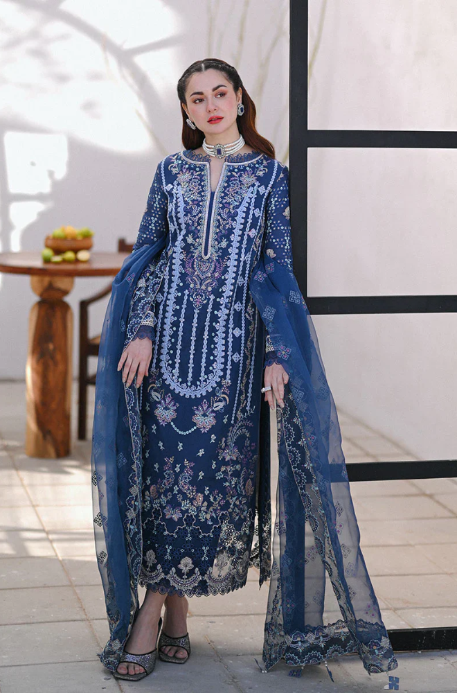 3 Piece - Lawn Embroidered Suit - UPJ009