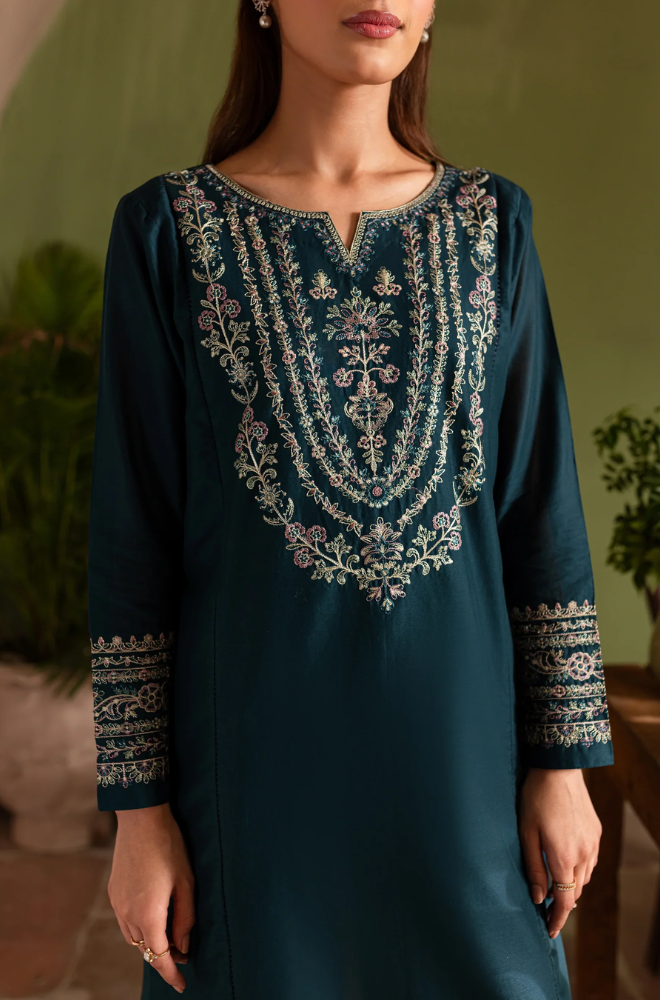 Batik - 2PC Lawn Embroidered Suit - UPS037