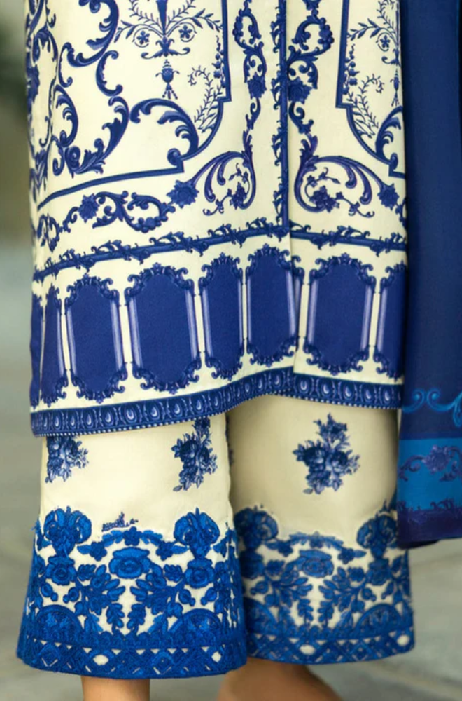 Zainab Chottani- 3PC Lawn Digital Printed Suit-UPHB051