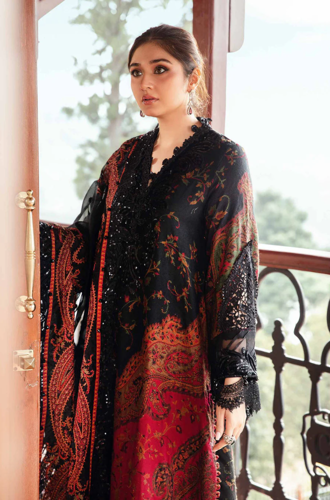 Maria.B - 3PC Lawn Digital Printed Suit (Unstitched) - UPHB0141
