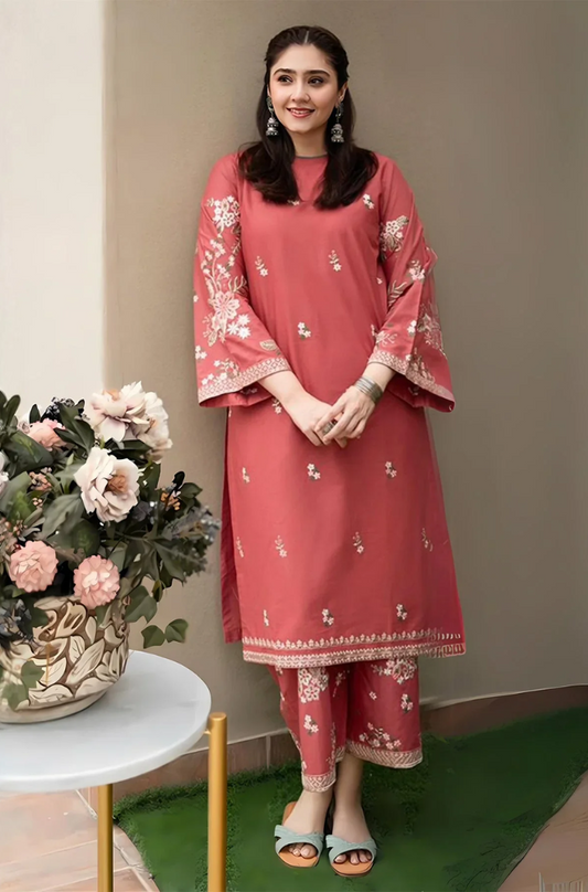 Urge - 2PC Lawn Embroidered Suit - UPA040