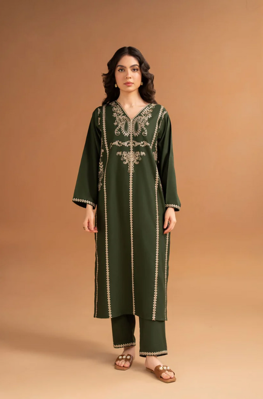 Batik - 2PC Lawn Embroidered Suit - UPS036