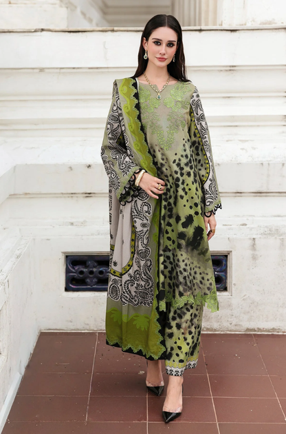 Charizma - 3PC Khaddar Digital Printed Suit (Unstitched) - UH309