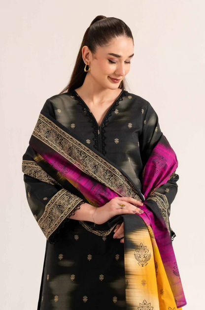 Nishat- 3PC Lawn Digital Printed Suit (Unstitched) - UH0169