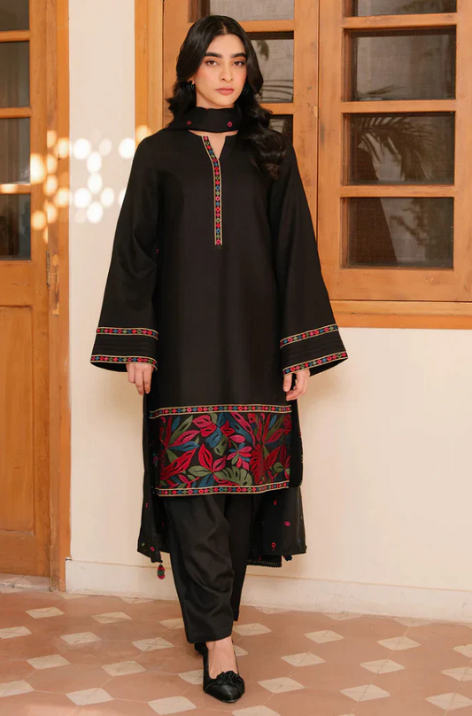 Jazmin - 3PC Lawn Embroidered Suit -UPF058