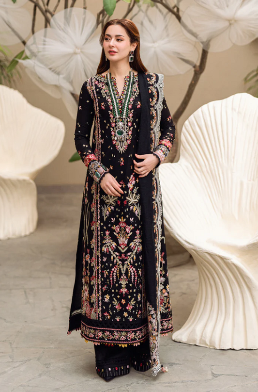 3 Piece - Embroidered Lawn Suit - UPF022