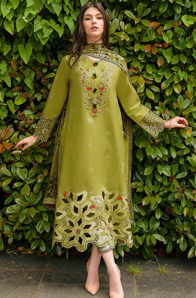 MUSHQ - 3 Piece Lawn Embroidered Suit - UPS025