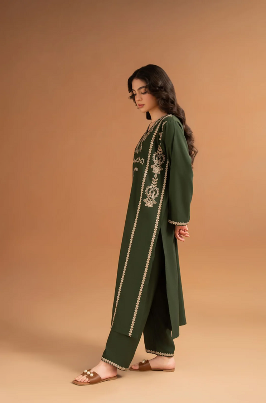 Batik - 2PC Lawn Embroidered Suit - UPS036