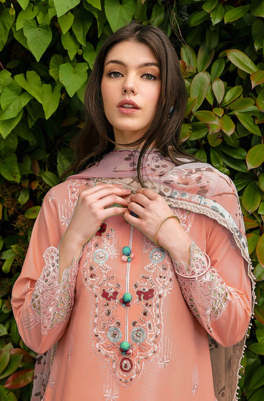 MUSHQ - 3 Piece Lawn Embroidered Suit - UPS024
