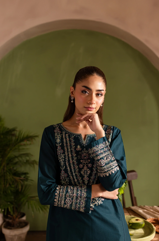 Batik - 2PC Lawn Embroidered Suit - UPS037