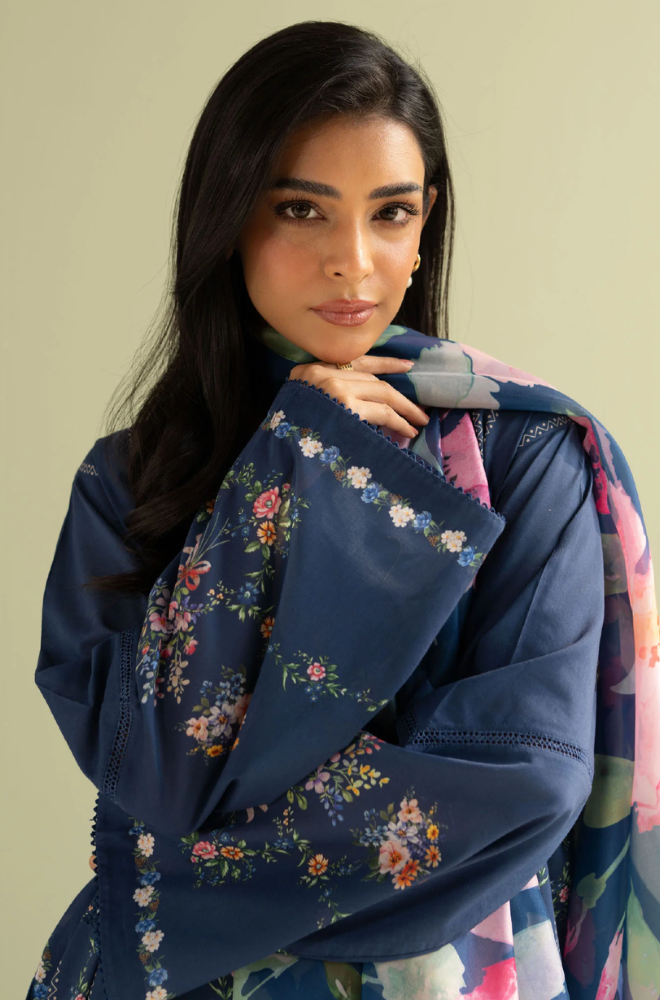 COCO by Zara Shahjahan - 3PC Lawn Digital Printed Suit-UPHB042