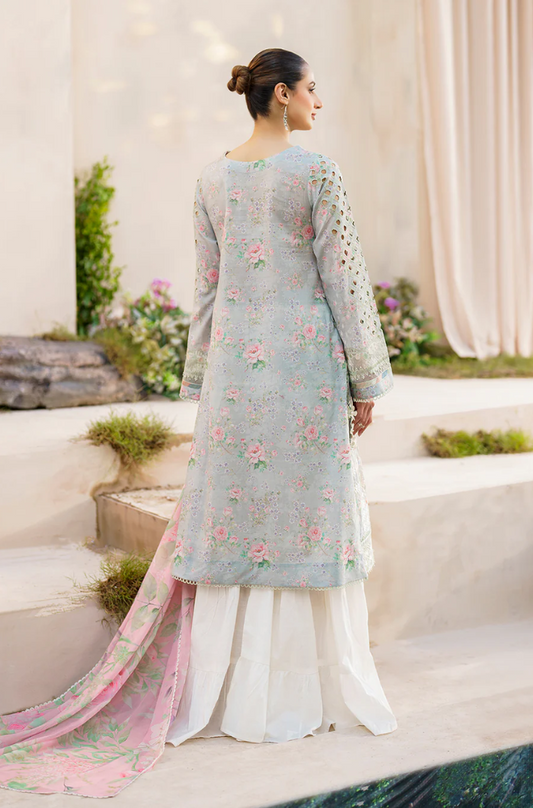 Iznik- 3PC Lawn Digital Printed Suit - UPD044