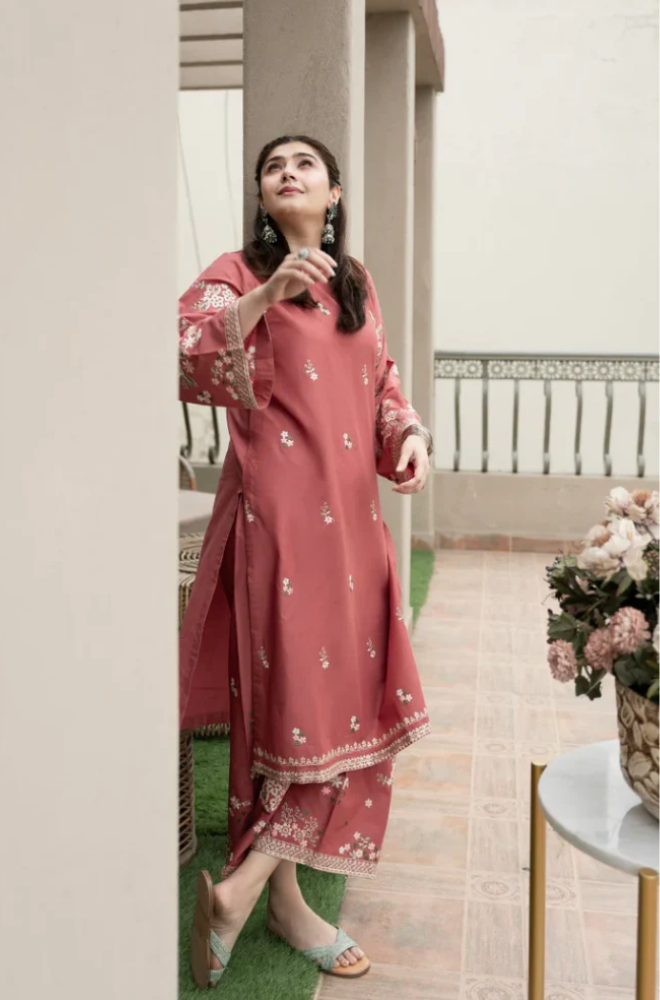 Urge - 2PC Lawn Embroidered Suit - UPA040
