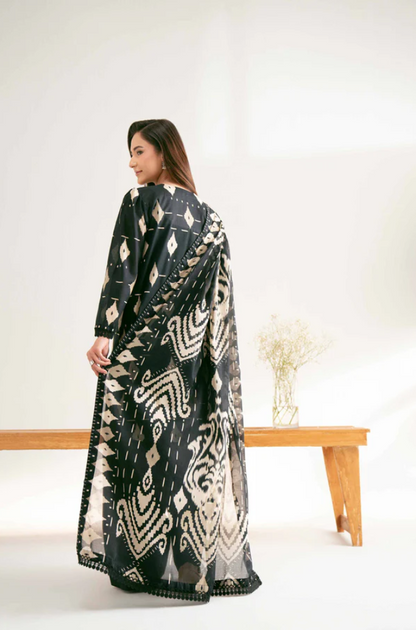 Nishat- 3PC Lawn Digital Printed Suit (Unstitched) - UH0170