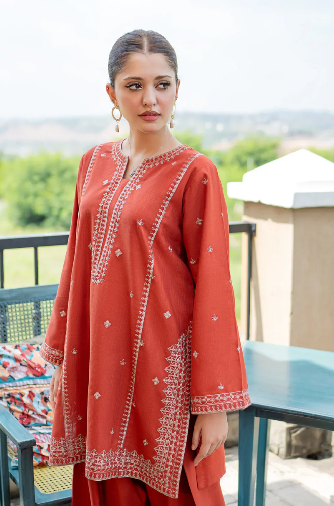 Urge  - 2PC Lawn Embroidered Suit (Unstitched) - UA292