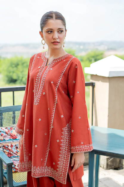Urge  - 2PC Lawn Embroidered Suit (Unstitched) - UA292