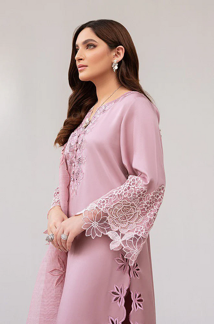 Nadia Farooqi - 3PC Lawn Embroidered Suit -UPBF057