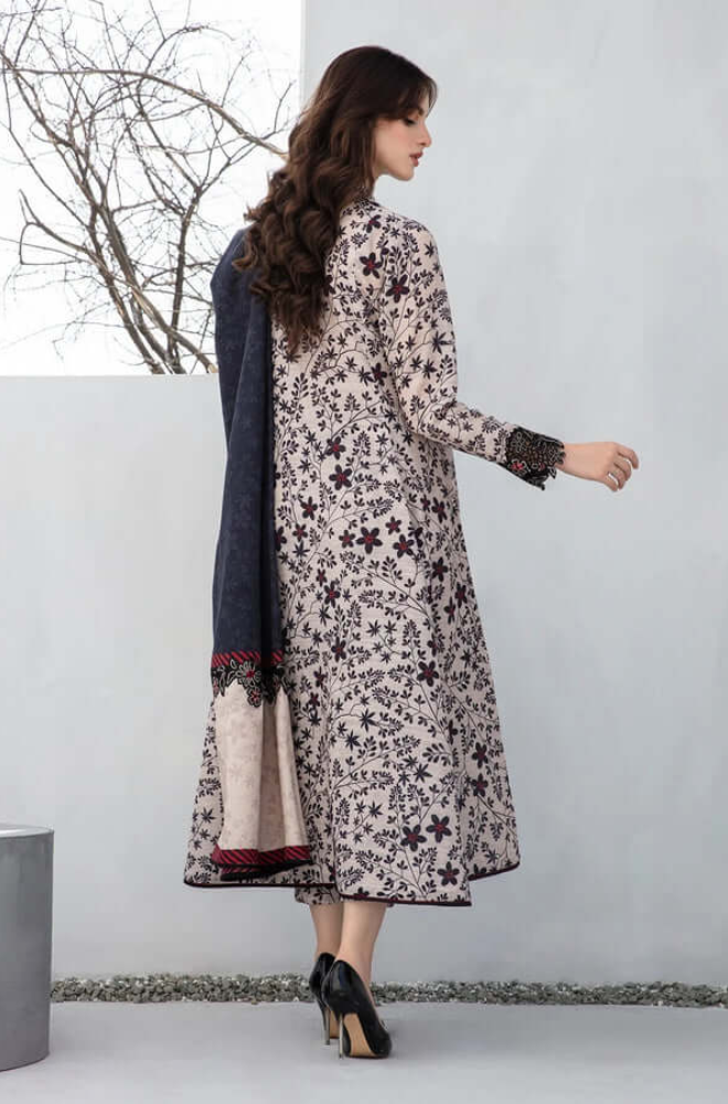 3PC- Lawn Digital Printed Suit-UPHB061