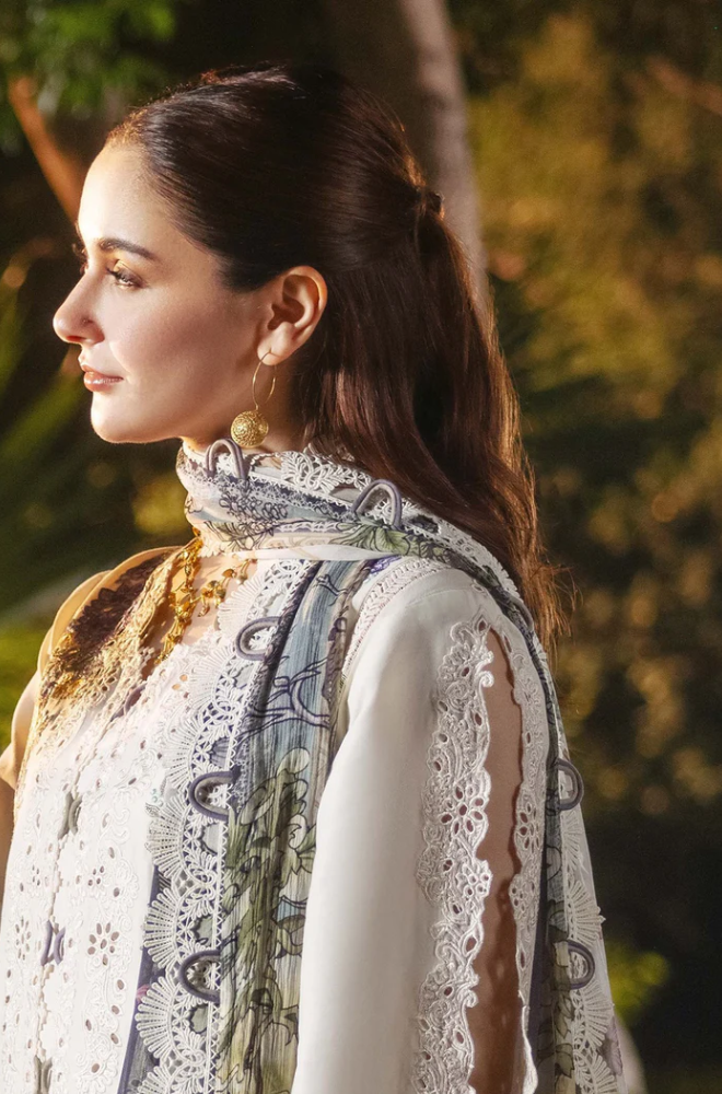 Jade - 3PC Unstitched Dhanak Embroidered Suit - US112