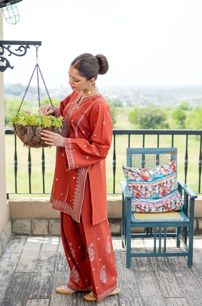 Urge  - 2PC Lawn Embroidered Suit (Unstitched) - UA292