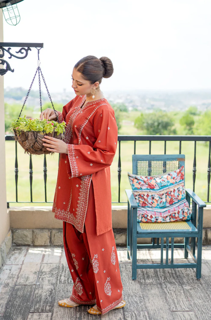 Urge  - 2PC Lawn Embroidered Suit (Unstitched) - UA292