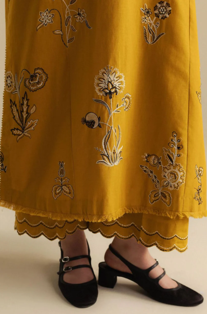 Zara Shahjahan - 3PC Unstitched Dhanak Embroidered Suit - UH270