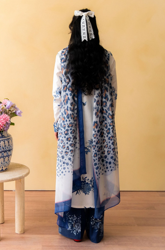 Coco by Zara Shahjahan -3PC Lawn Digital Printed Suit (Unstitched) - UPHB0150