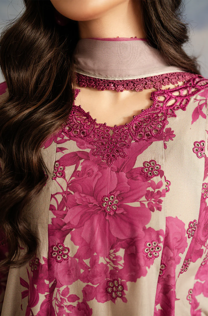 Iznik - 3PC Khaddar Digital Printed Suit (Unstitched) - UH302