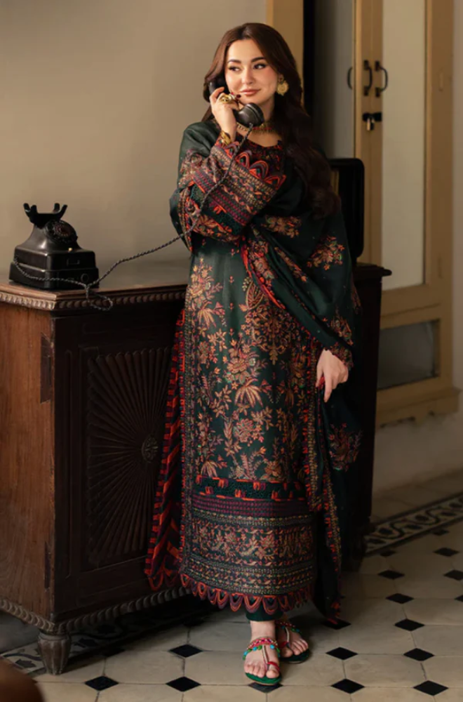 Asim Jofa - 3PC Lawn Embroidered Suit -UPAF059