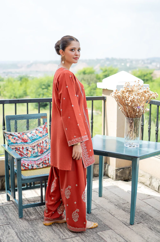 Urge  - 2PC Lawn Embroidered Suit (Unstitched) - UA292