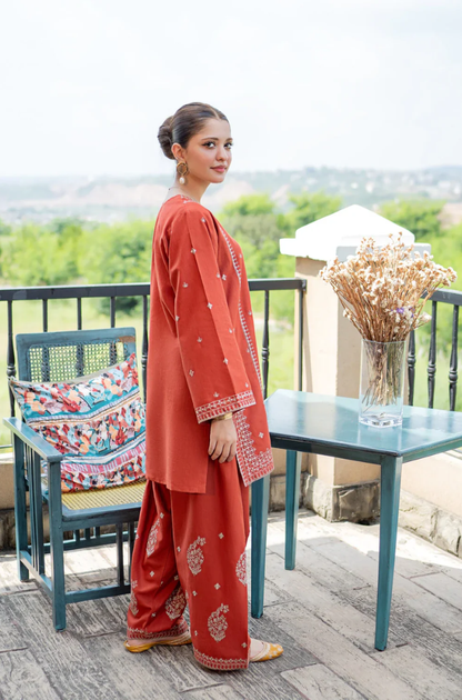 Urge  - 2PC Lawn Embroidered Suit (Unstitched) - UA292