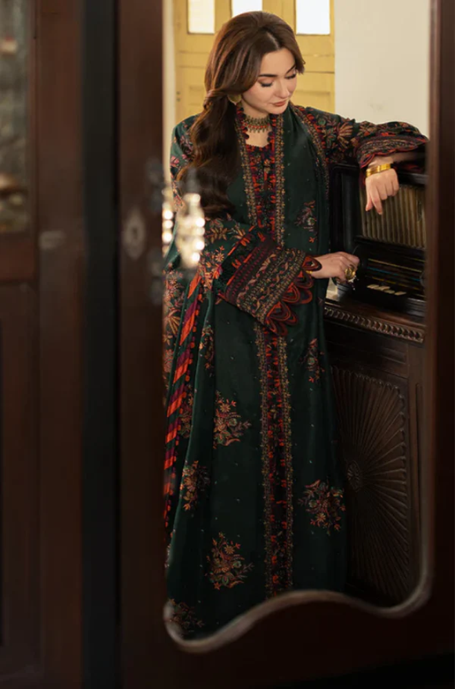 Asim Jofa - 3PC Lawn Embroidered Suit -UPAF059
