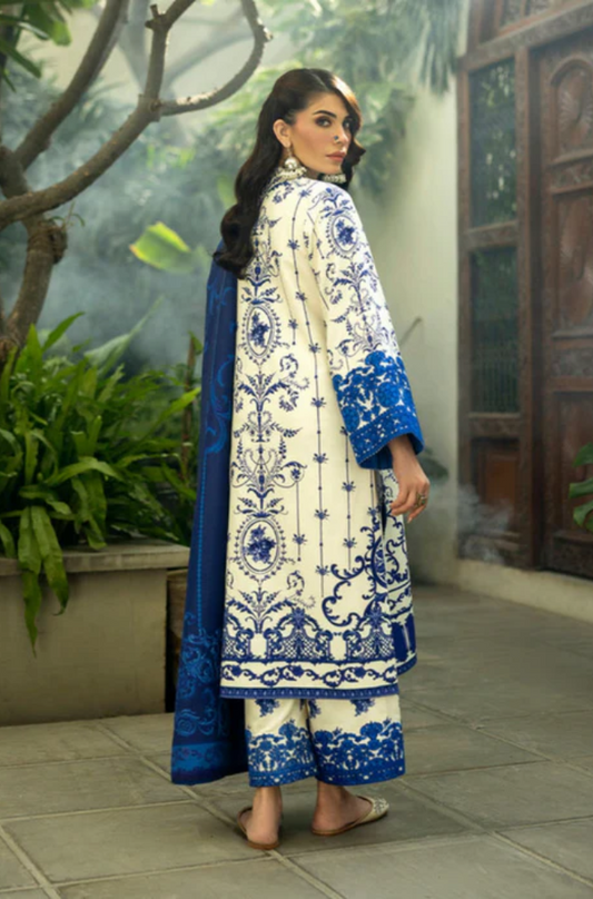 Zainab Chottani- 3PC Lawn Digital Printed Suit-UPHB051