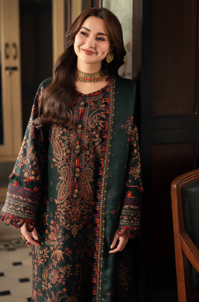 Asim Jofa - 3PC Lawn Embroidered Suit -UPAF059